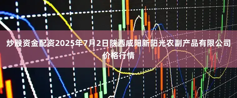 炒股资金配资2025年7月2日陕西咸阳新阳光农副产品有限公司价格行情